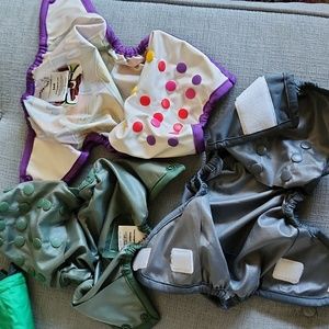 Rumperooz newborn size diaper covers lot of 3